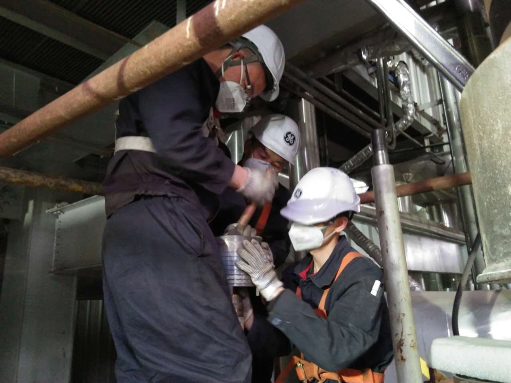 神木某电石厂1*150WM自备电厂锅炉安全阀检修校验